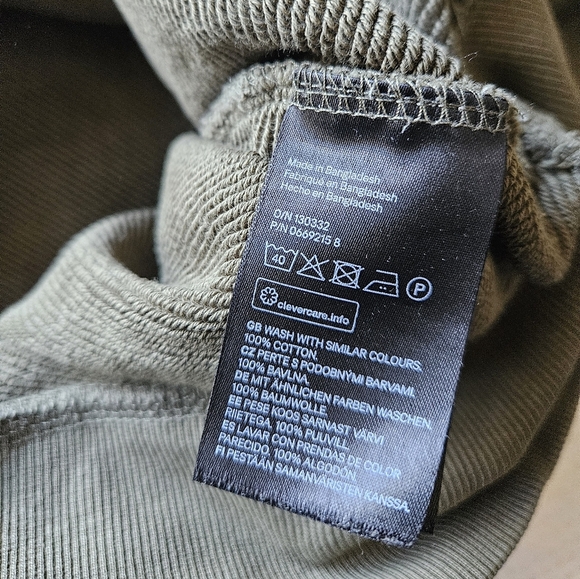 H&M Green Sweatshirt Size M - Picture 4 of 4